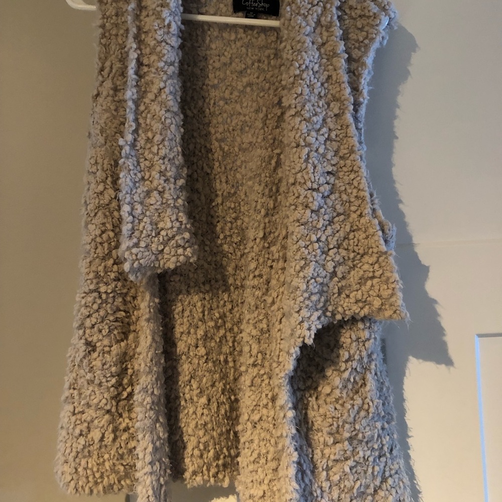 Warm fuzzy vest